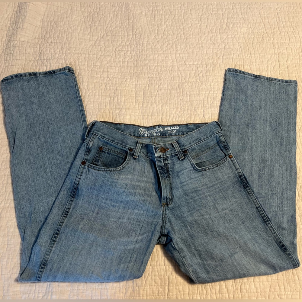Wrangler Retro Men’s Jeans. 32x32. Relaxed Boot Cut.